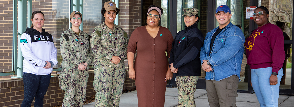 STEP FORWARD. PREVENT. REPORT. ADVOCATE. Norfolk Naval Shipyard Kicks off Sexual Assault Awareness and Prevention Month Highlighting Effective Prevention