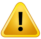 Exclamation point graphic