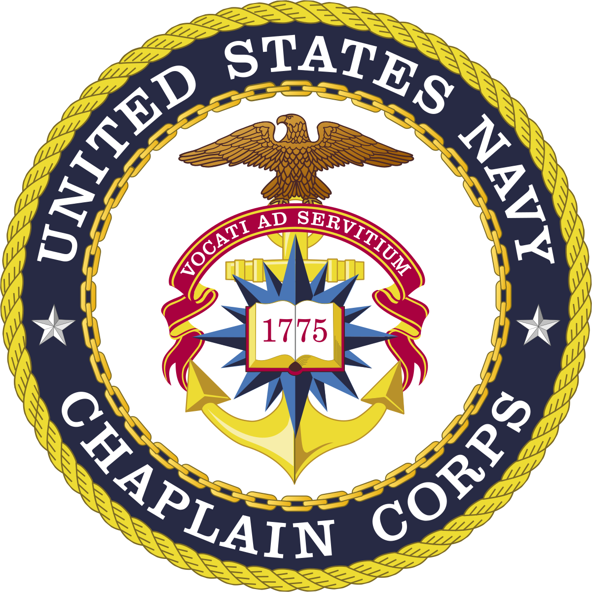 US Navy Chaplains Corp logo US Navy Chaplains Corp logo