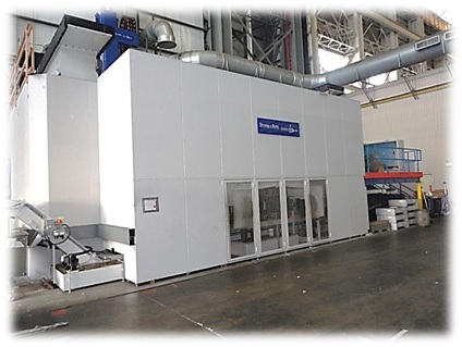 Large high speed machining center