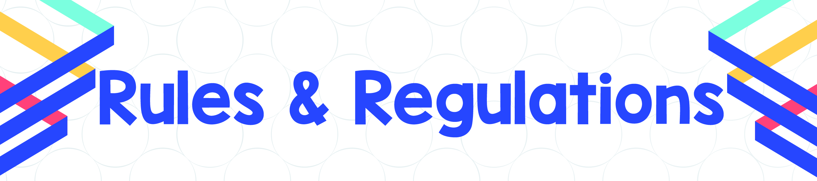 Rules and Regulations graphic header