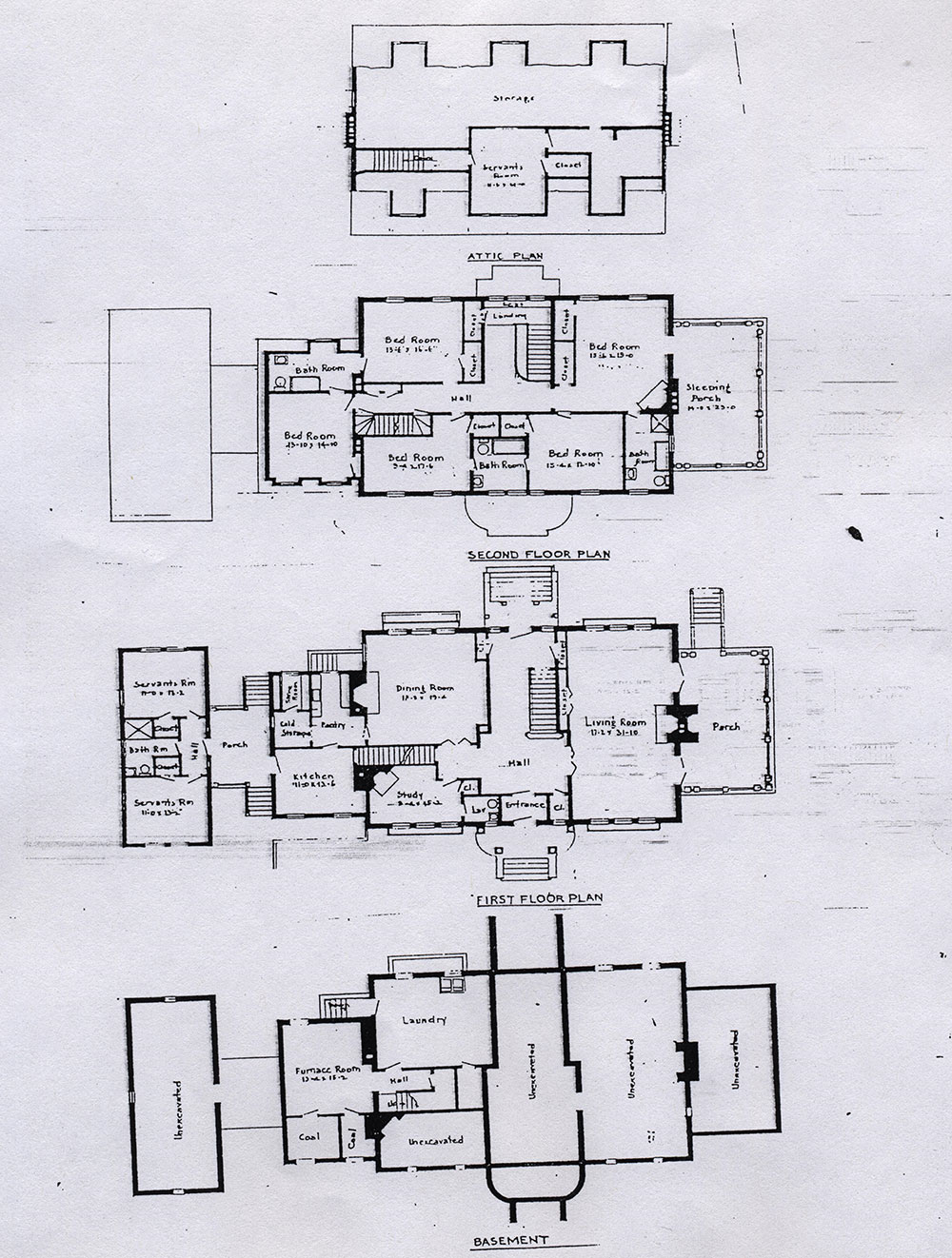 Commander's Quarters Plan