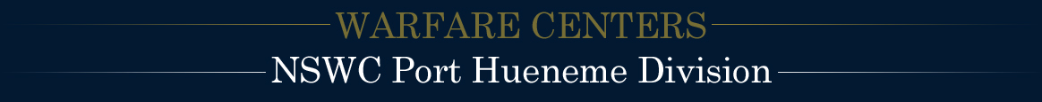 NSWC Port Hueneme header graphic