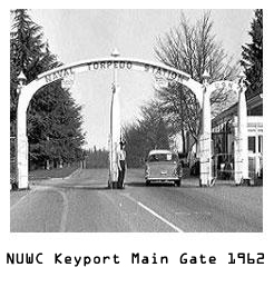 NUWC Keyport Main Gate 1962