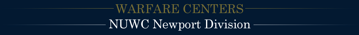 NUWC Newport Division header graphic