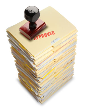 Graphic - stack of file folders